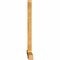 Ekena Millwork Eugene Rough Sawn Timber Gable Bracket, Western Red Cedar, 96"W x 56"H x 4"D x 4"F, 14/12 Pitch GBW096X56X0404EUG00RWR - alternate 4